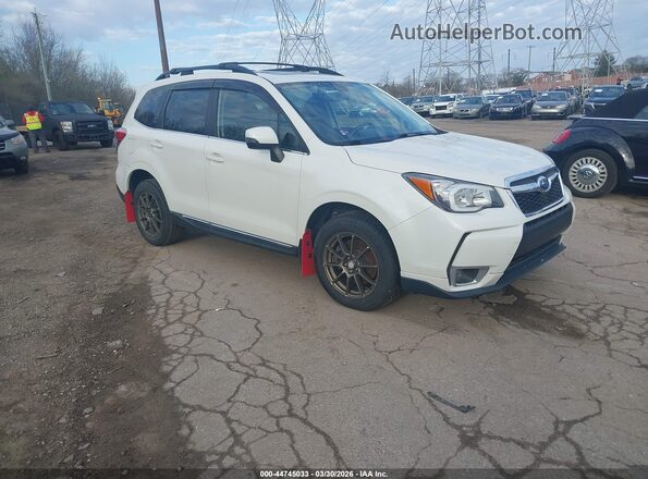 JF2SJGXC2GH401447 2016 SUBARU FORESTER2. Белый Передняя правая четверть