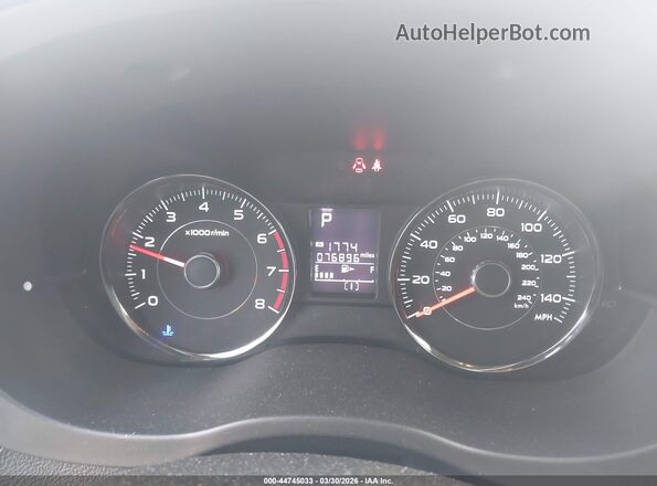 JF2SJGXC2GH401447 2016 SUBARU FORESTER2. Белый Вид задних сидений