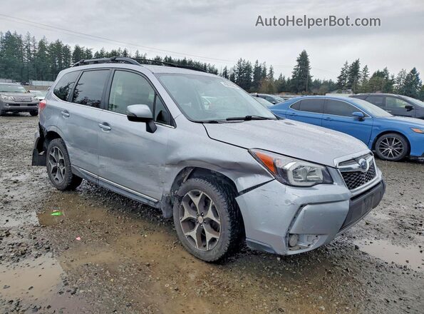 JF2SJGXC8GH543785 2016 SUBARU FORESTER2. Silver Przód prawy
