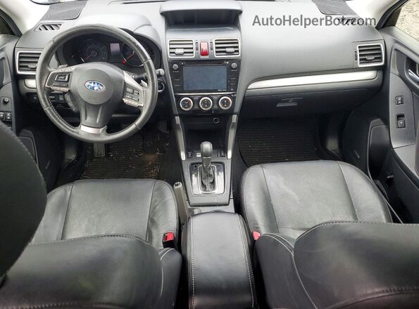 JF2SJGXC8GH543785 2016 SUBARU FORESTER2. Silver Widok deski rozdzielczej