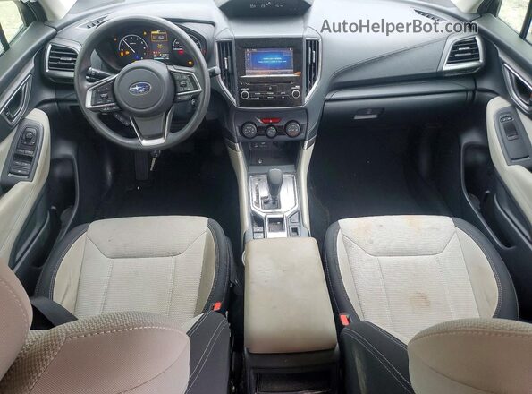 JF2SKACCXKH452333 2019 SUBARU FORESTER Черный Вид панели приборов
