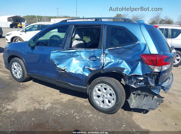 JF2SKADC2MH425676 2021 SUBARU FORESTER Blue უკანა მარცხენა
