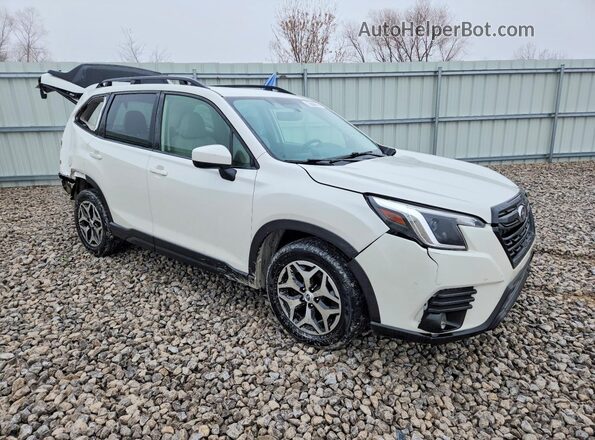 JF2SKADC9RH426850 2024 SUBARU FORESTER Белый Передняя правая четверть
