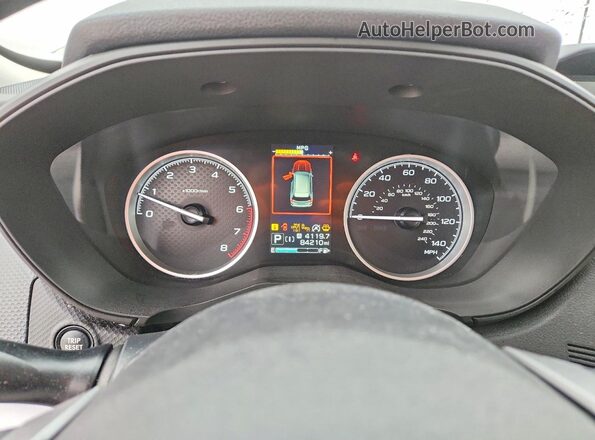JF2SKADC9RH426850 2024 SUBARU FORESTER Белый Вид щитка приборов
