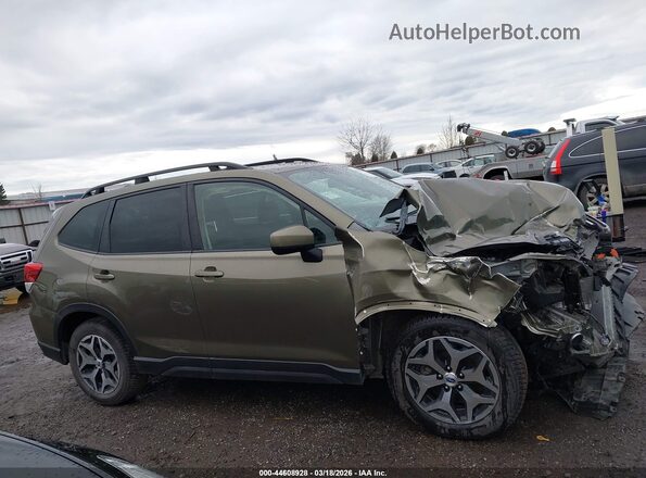 JF2SKAEC0NH481776 2022 SUBARU FORESTER Зеленый Панорамный вид салона 360°