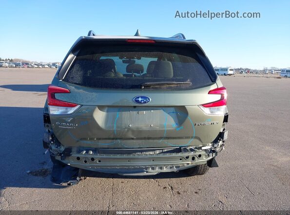 JF2SKAGC8KH508313 2019 SUBARU FORESTER Зеленый Вид спереди