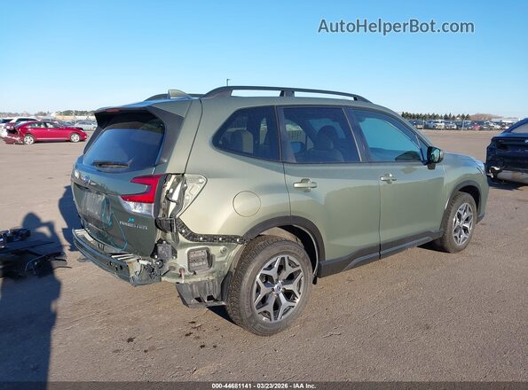 JF2SKAGC8KH508313 2019 SUBARU FORESTER Зеленый Задняя правая четверть