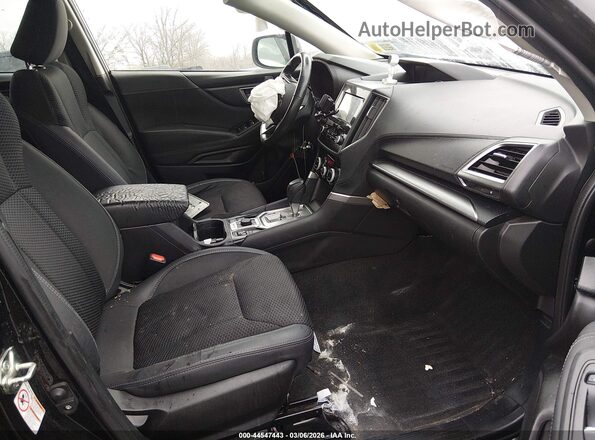 JF2SKAJC3LH495528 2020 SUBARU FORESTER Черный Вид салона спереди