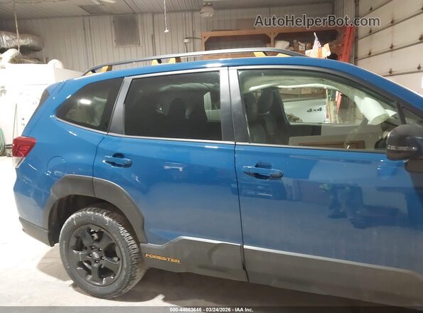 JF2SKAJC4RH522082 2024 SUBARU FORESTER Синий Панорамный вид салона 360°