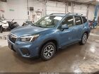 2021 Subaru Forester Premium Синий vin: JF2SKAJC5MH421853