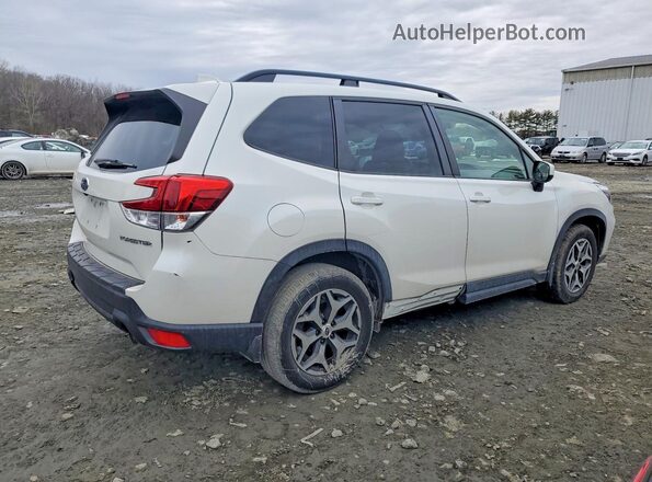 JF2SKAJC9LH493833 2020 SUBARU FORESTER Белый Задняя правая четверть