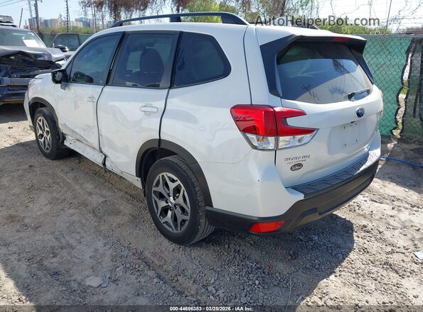 JF2SKAJCXMH581064 2021 SUBARU FORESTER Белый Задняя левая четверть