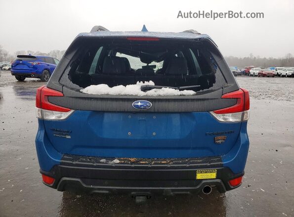 JF2SKAMC2NH518344 2022 SUBARU FORESTER Blue Հետևի տեսք