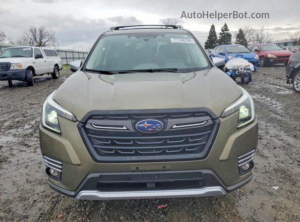 JF2SKAMC6RH436574 2024 SUBARU FORESTER Green Front view