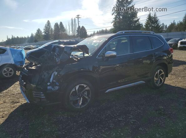 JF2SKAMC8RH452064 2024 SUBARU FORESTER Черный Передняя левая четверть