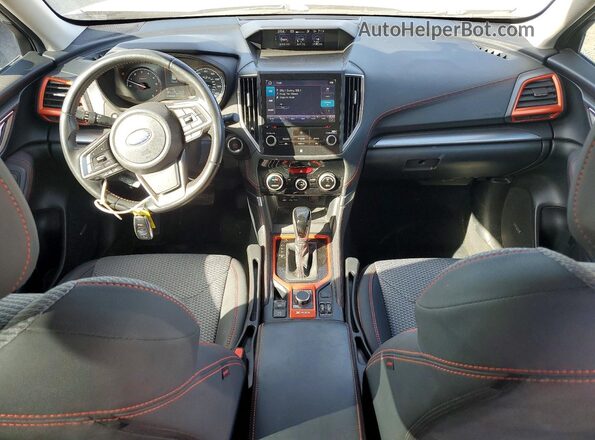 JF2SKAPC0KH557019 2019 SUBARU FORESTER Silver Вид панелі приладів