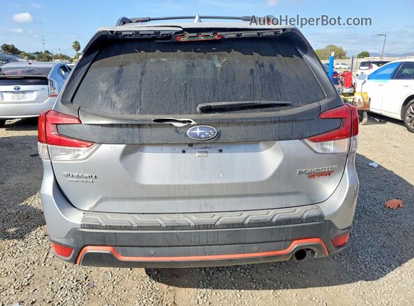 JF2SKAPC0KH557019 2019 SUBARU FORESTER Silver Вид ззаду