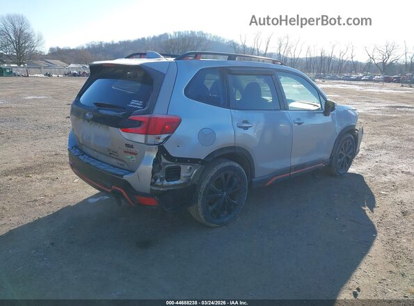JF2SKAPC2KH479309 2019 SUBARU FORESTER Silver Հետևի աջ