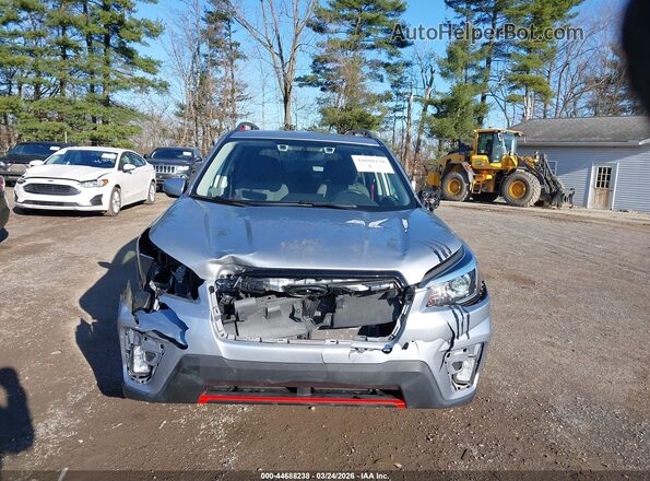 JF2SKAPC2KH479309 2019 SUBARU FORESTER Silver Սալոնի հետևի տեսք