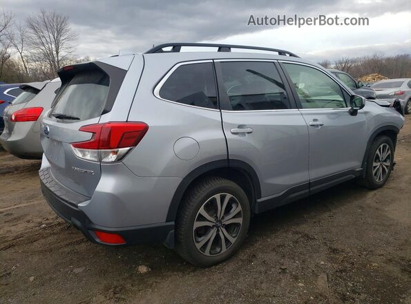 JF2SKAPC6NH432837 2022 SUBARU FORESTER Серебряный Задняя правая четверть