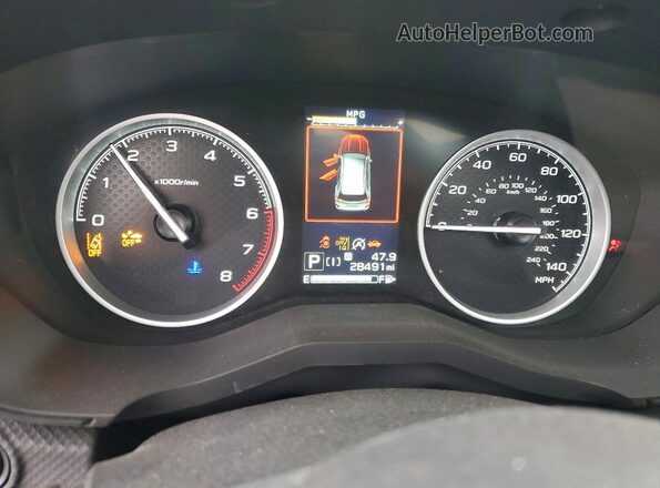 JF2SKAPC7PH501800 2023 SUBARU FORESTER Silver Вид щитка приладів
