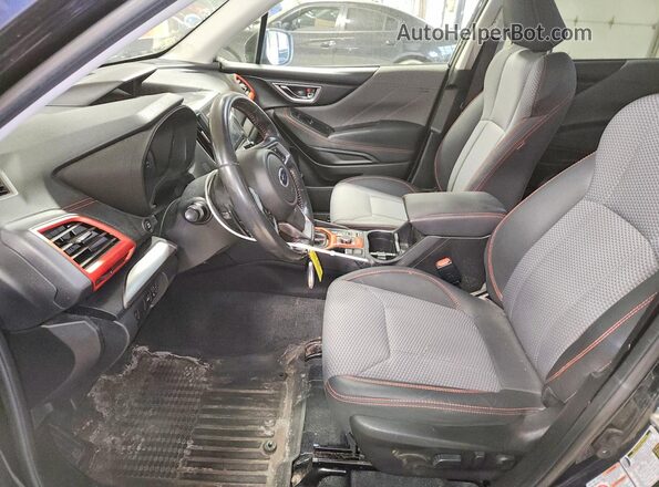 JF2SKAPCXKH582929 2019 SUBARU FORESTER Blue Widok wnętrza z przodu
