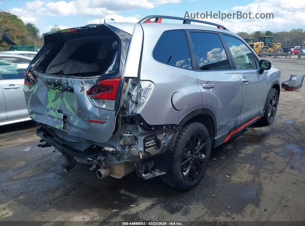 JF2SKARC0LH484376 2020 SUBARU FORESTER Серебряный Задняя правая четверть