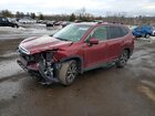2021 Subaru Forester Limited Burgundy vin: JF2SKASC4MH585240