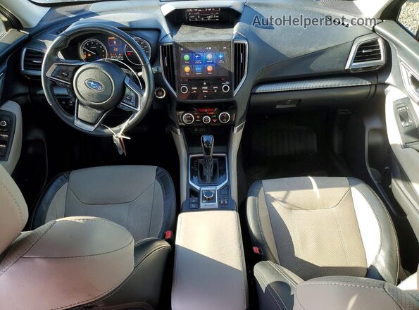 JF2SKASC5KH499982 2019 SUBARU FORESTER Синий Вид панели приборов