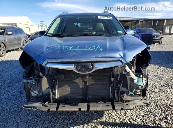 JF2SKASC5KH499982 2019 SUBARU FORESTER Синий Вид спереди