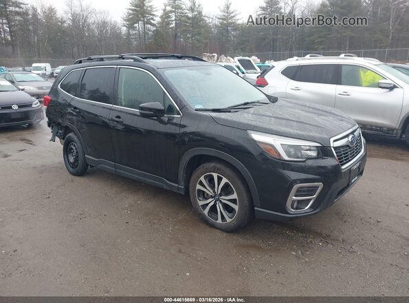 JF2SKASC6MH557388 2021 SUBARU FORESTER Черный Передняя правая четверть