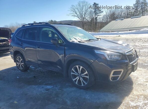 JF2SKASC8KH513650 2019 SUBARU FORESTER Gray Przód prawy