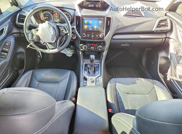 JF2SKAWC2KH502377 2019 SUBARU FORESTER Белый Вид панели приборов