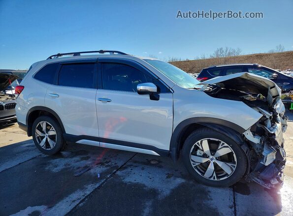 JF2SKAWC2KH502377 2019 SUBARU FORESTER Белый Передняя правая четверть