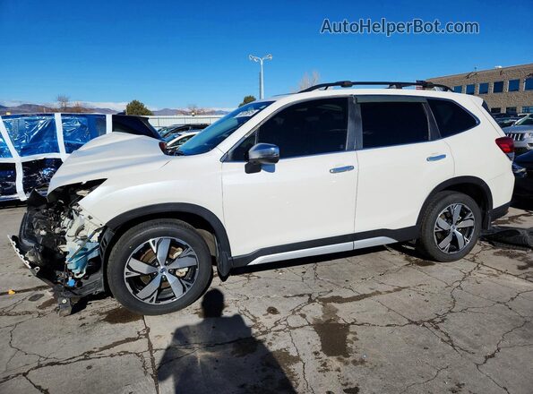 JF2SKAWC2KH502377 2019 SUBARU FORESTER Белый Передняя левая четверть