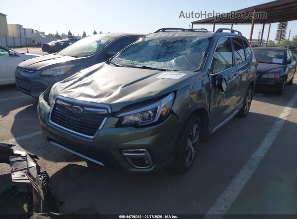 JF2SKAWC4KH444885 2019 SUBARU FORESTER Green Przód lewy
