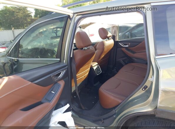JF2SKAWC4KH444885 2019 SUBARU FORESTER Green Widok naklejki z numerem VIN