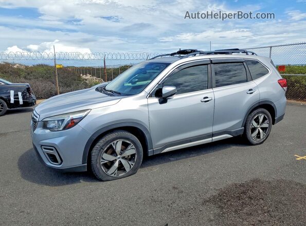 JF2SKAWC8KH400503 2019 SUBARU FORESTER Серебряный Передняя левая четверть