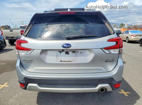 JF2SKAWC8KH400503 2019 SUBARU FORESTER Серебряный Вид сзади