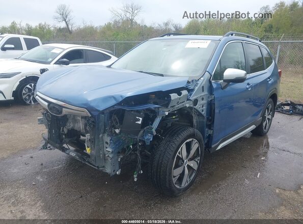 JF2SKAXC0LH420146 2020 SUBARU FORESTER Синий Передняя левая четверть