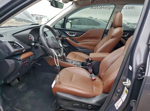 JF2SKAXC4LH468233 2020 SUBARU FORESTER Серый Вид салона спереди