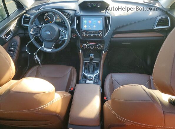 JF2SKAXC6LH437968 2020 SUBARU FORESTER White Widok deski rozdzielczej