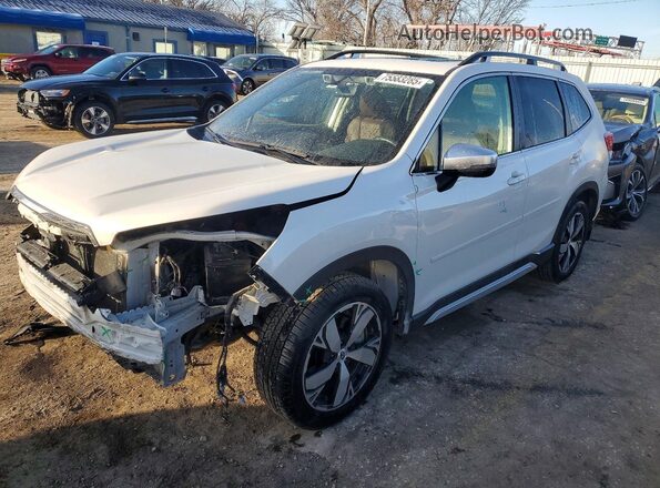 JF2SKAXC6LH437968 2020 SUBARU FORESTER White Przód lewy