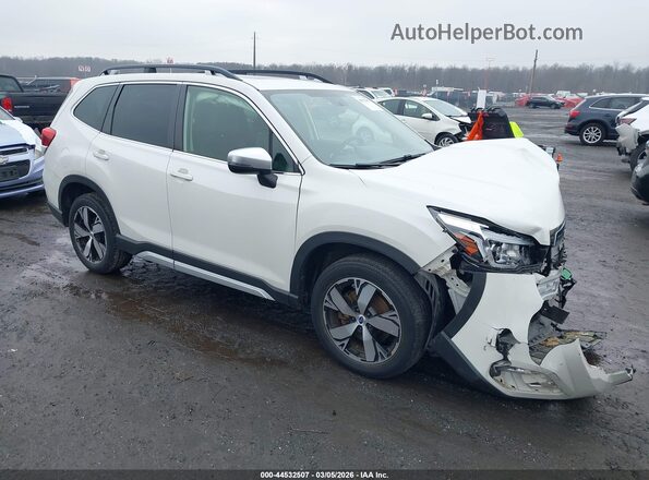 JF2SKAXCXLH483397 2020 SUBARU FORESTER White წინა მარჯვენა