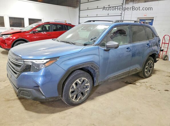 JF2SLDDC2SH588727 2025 SUBARU FORESTER Blue Przód lewy