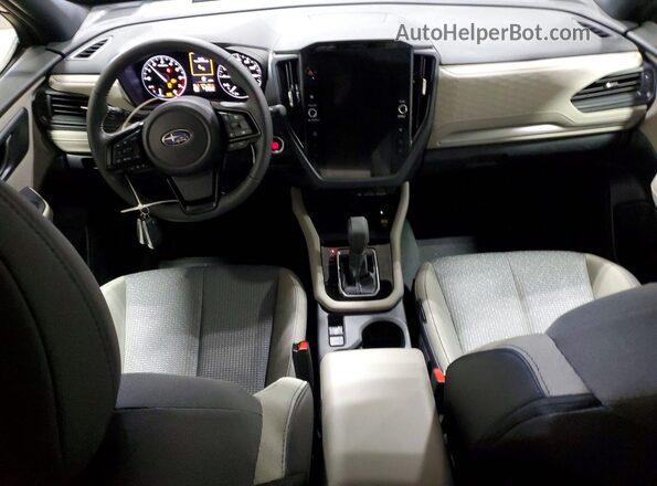 JF2SLDDC2SH588727 2025 SUBARU FORESTER Blue Widok deski rozdzielczej