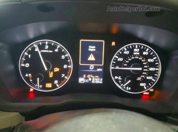 JF2SLDDC2SH588727 2025 SUBARU FORESTER Blue Widok zestawu wskaźników