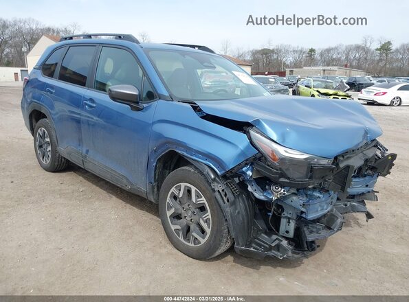 JF2SLDDC9SH536737 2025 SUBARU FORESTER Синий Передняя правая четверть