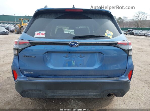 JF2SLDDC9SH536737 2025 SUBARU FORESTER Синий 
