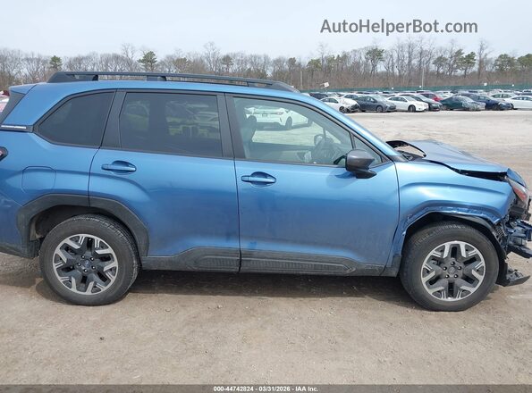 JF2SLDDC9SH536737 2025 SUBARU FORESTER Синий Панорамный вид салона 360°